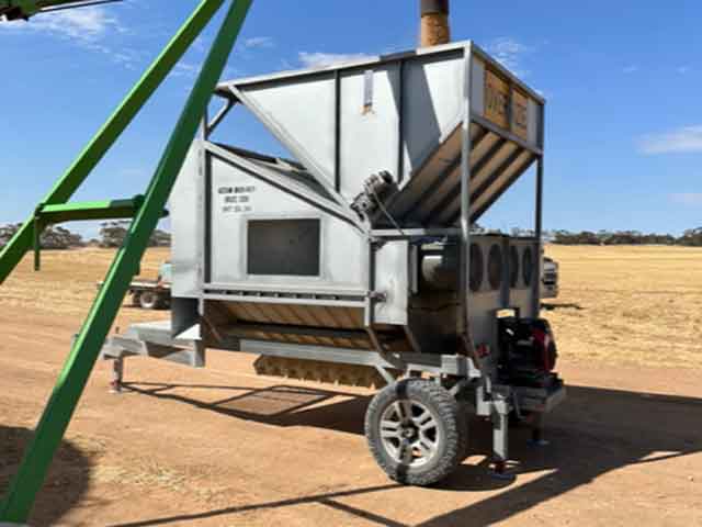 AGTEAM 90T air separator with trailer and genset